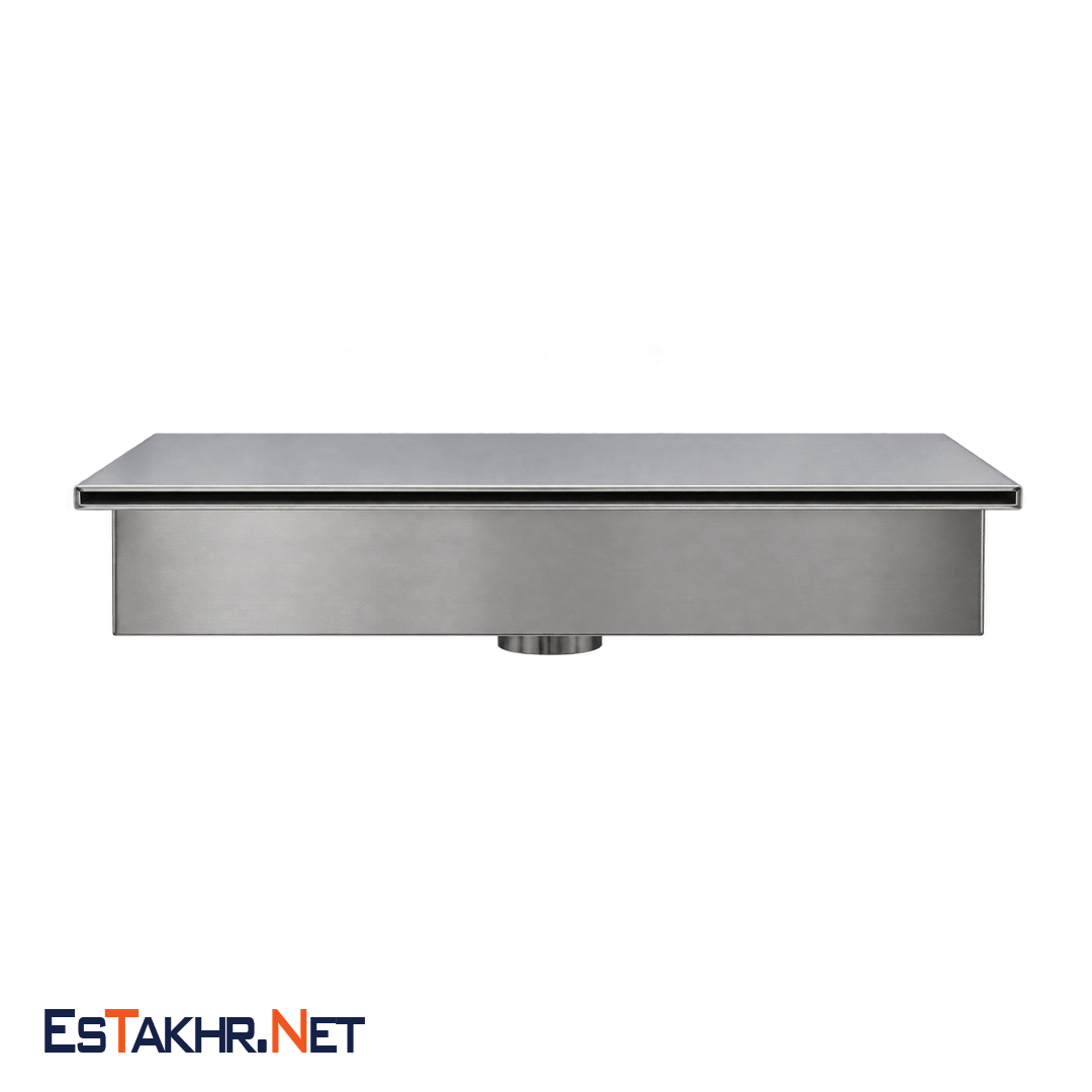 نازل پرده آب شوتر استیل 304 - 30 سانتیمتر