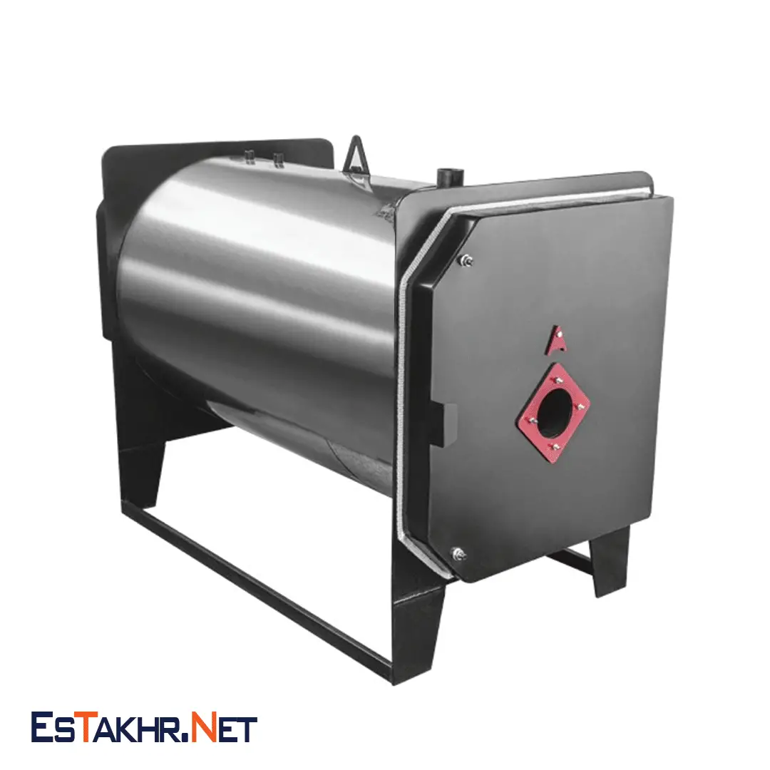  دیگ آبگرم استخری استیل 304 مدل 42000 کیلوکالری 