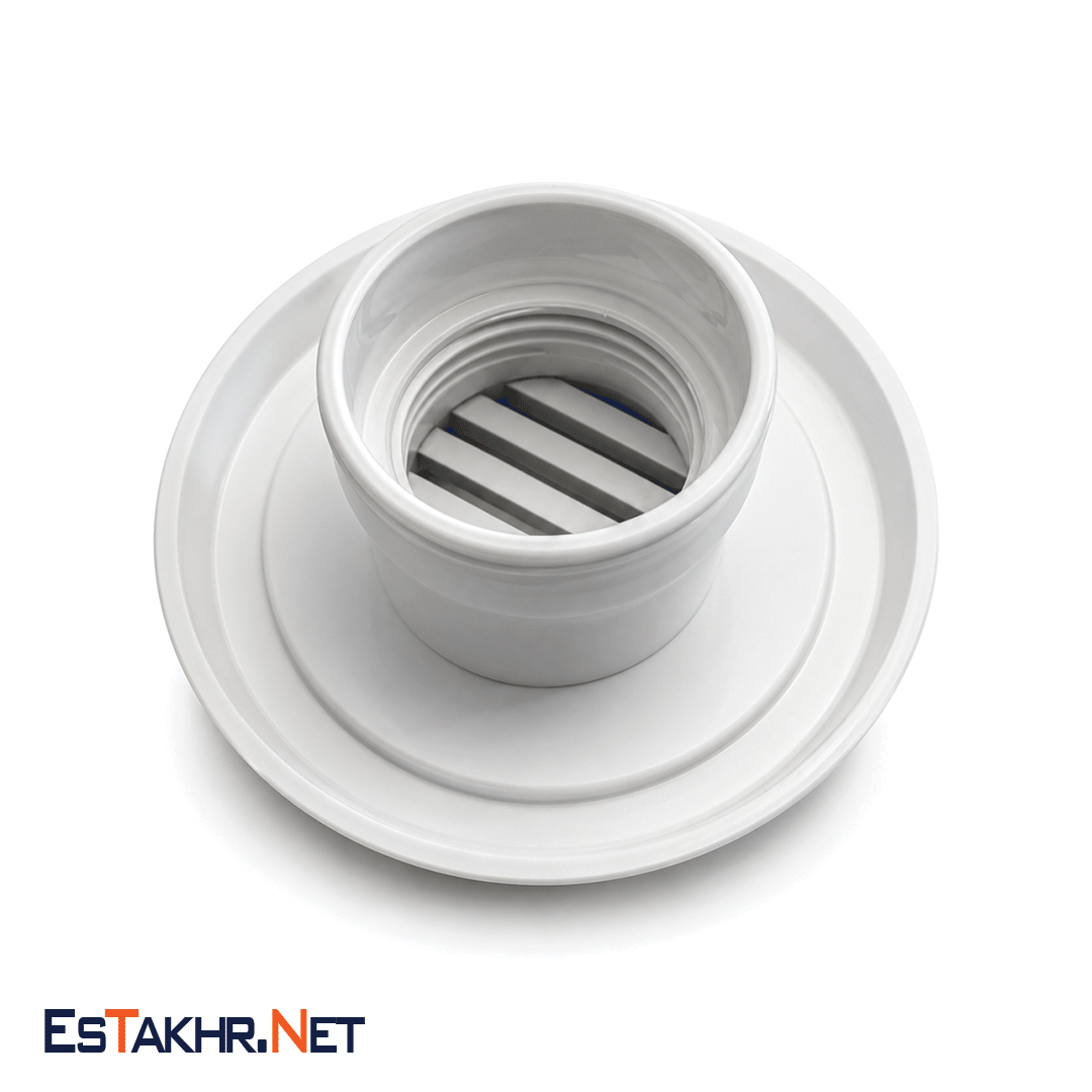  نازل دهش از کف مگاپول سایز 50 | سفید 