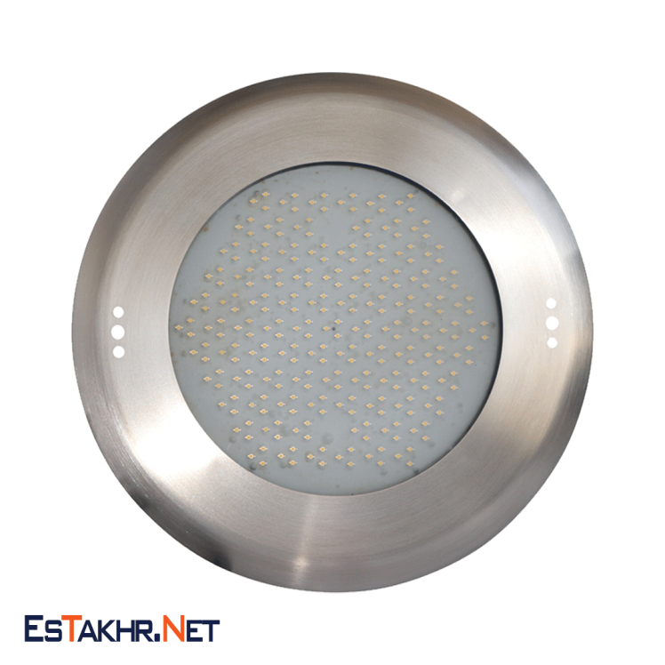 چراغ استخر 5 وات استیل مولتی کالر (باریک)