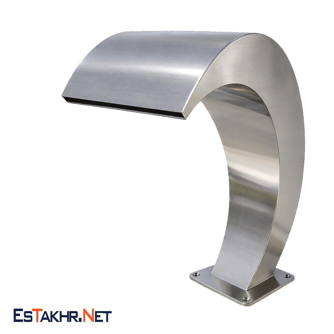 آبنما کرتین استیل 304- 30 آبریز * 40 ارتفاع