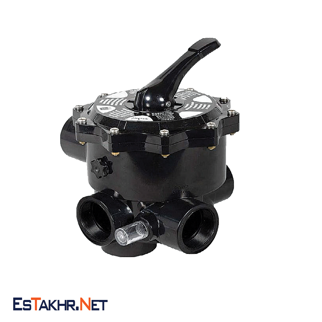 شیر اهرمی فیلتر شنی مگاپول 1/2-1 اینچ Side Mounted